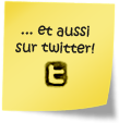 ... et aussi sur Twitter!